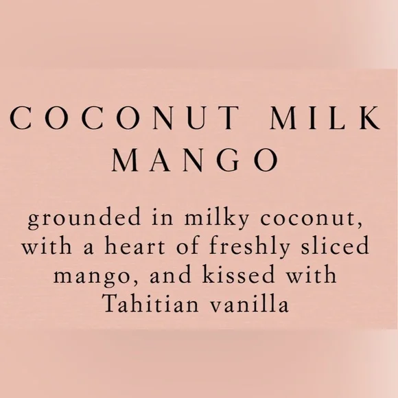 2 Coconut Milk Mango Candle by Illume three wick flower ceramic - Picture 2 of 2